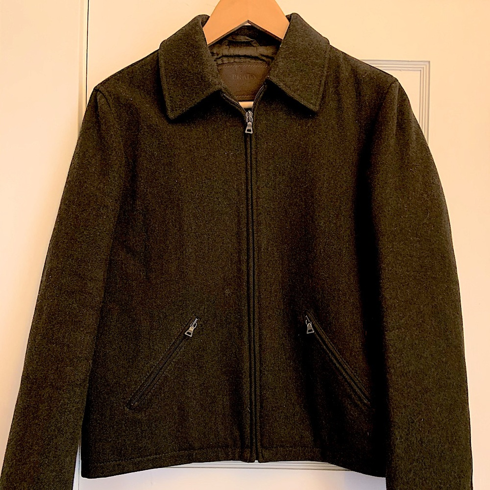 Prada women’s wool car jacket